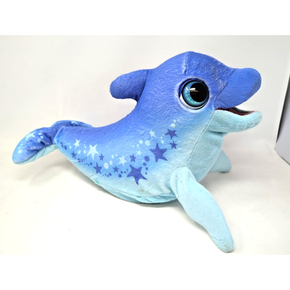 FurReal Friends Dazzlin Dimples Dolphin Interactive Plush Pet Working (tote6) - Picture 1 of 5
